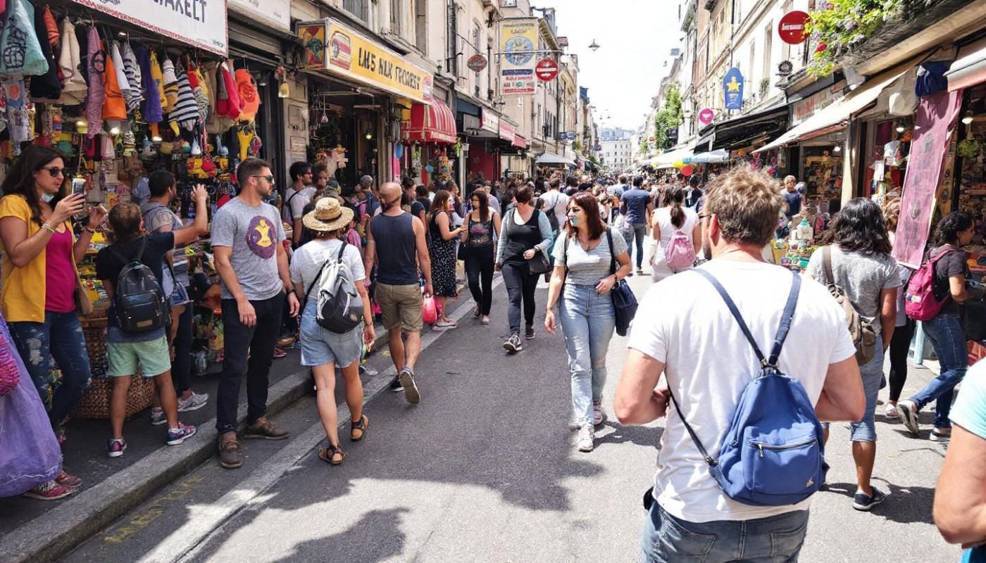 Exploring The Intersection Of Urban Parks And Vibrant Market Cultures